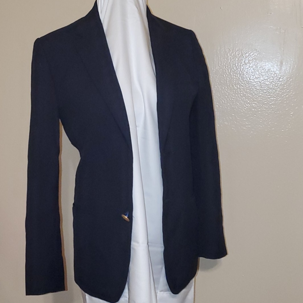 Lands End Kids Navy Blue Blazer- Size 12